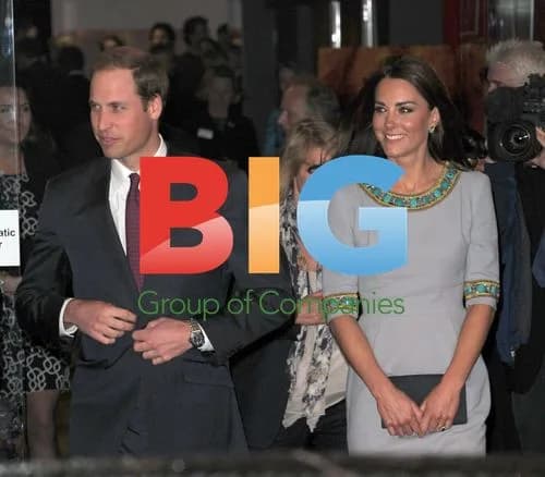 The Duke and Duchess at 'African Cats' Premiere