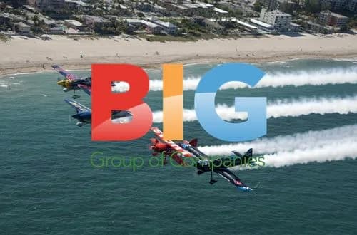 Aerobats Practice Over Ft. Lauderdale