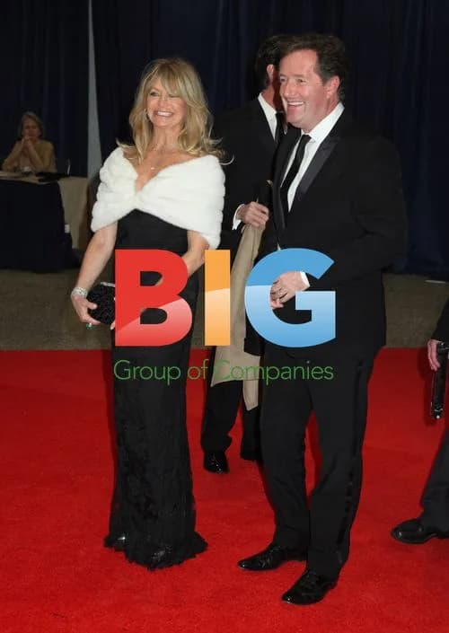 Goldie Hawn and Piers Morgan at White House Correspondents' Dinner
