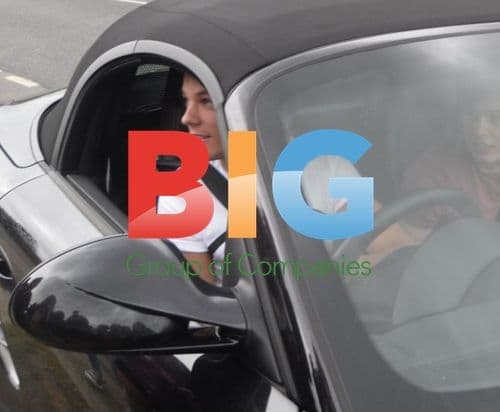 Louis Tomlinson Spotted in Porsche