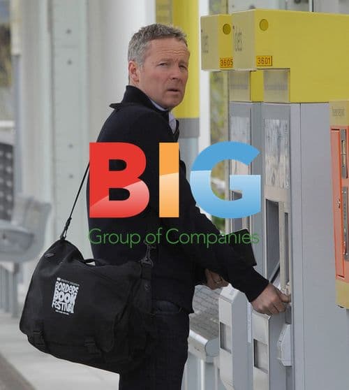 Rory Bremner takes tram after BBC appearance