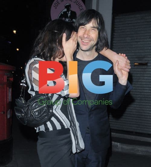 Celebs leaving The Groucho Club, London