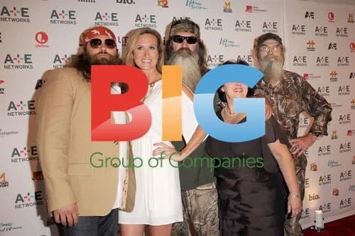 Willie and Korie Robertson at A&E Upfront