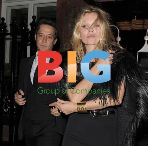 Kate Moss and Jamie Hince at Marie Curie Dinner