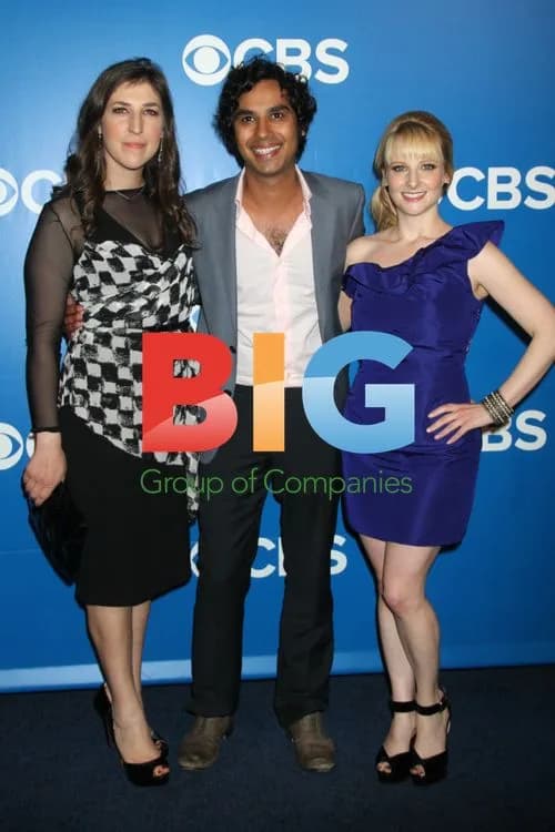 Mayim, Kunal, and Melissa at CBS Upfront