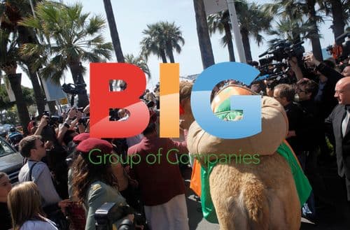 Sacha Baron Cohen as The Dictator in Cannes