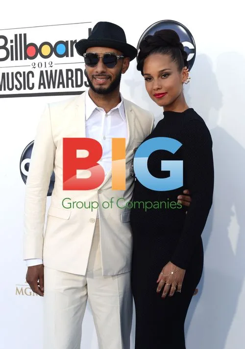 Swizz Beatz and Alicia Keys at Billboard Music Awards