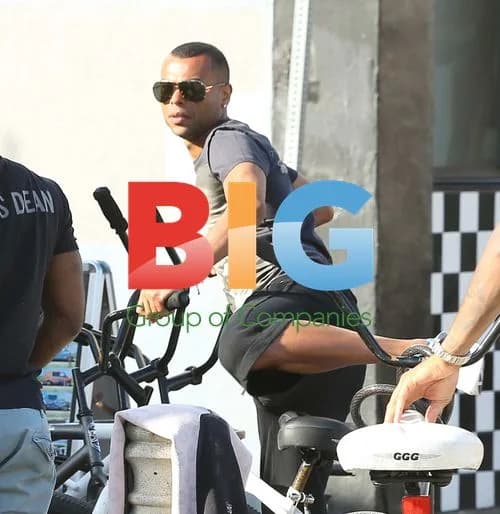 Peter Andre and Ashley Cole spotted in Venice Beach