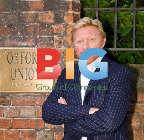 Boris Becker Speaks at Oxford University