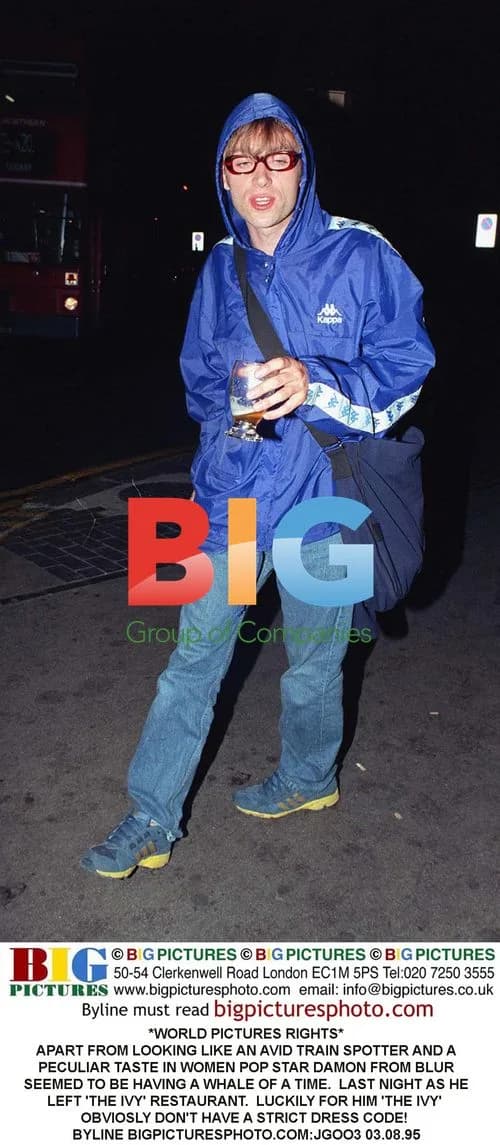 Damon Albarn Leaving The Ivy