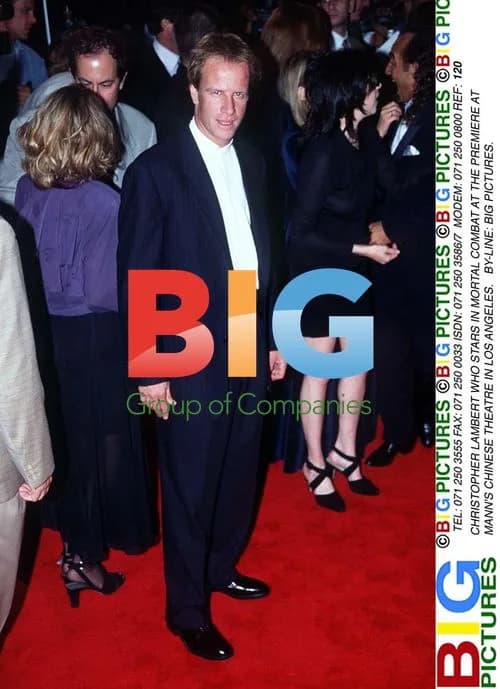 Christopher Lambert at Mortal Kombat Premiere