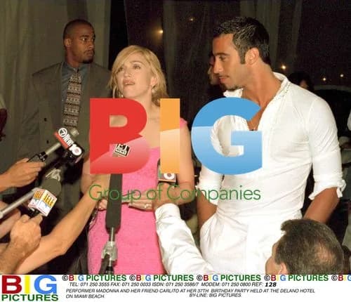Madonna celebrates 37th birthday in Miami
