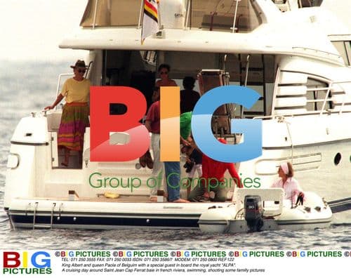 King & Queen of Belgium on Royal Yacht