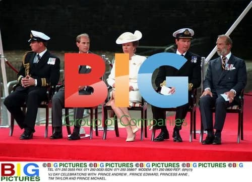 VJ Day Celebrations with Royal Family