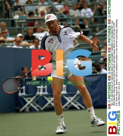 Boris Becker at 1995 U.S. Open