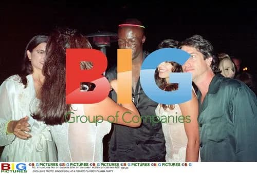 Singer Seal at Playboy Pyjama Party