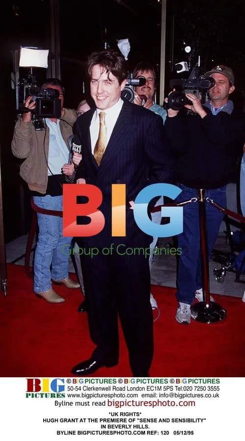 Hugh Grant at "Sense and Sensibility" Premiere