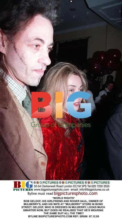 Bob Geldof at Mulberry Store