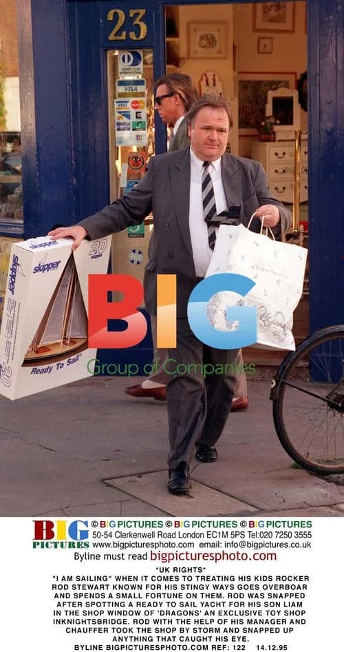 Rod Stewart Goes Overboard Shopping