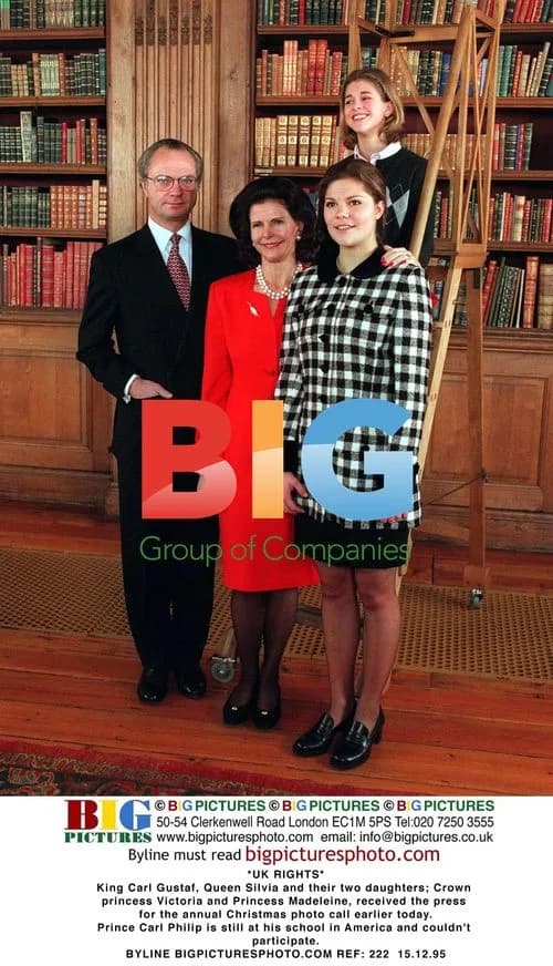 Swedish Royal Family Christmas Photo Call