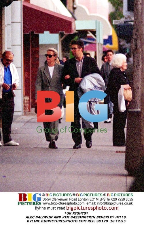 Alec Baldwin and Kim Bassinger in Beverly Hills