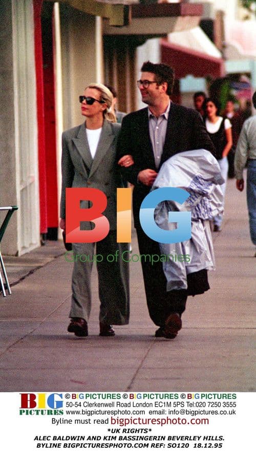 Alec Baldwin and Kim Bassinger in Beverly Hills