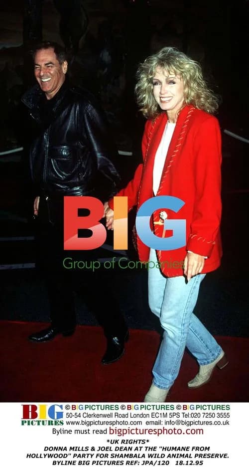 Donna Mills & Joel Dean at "Humane From Hollywood" Party