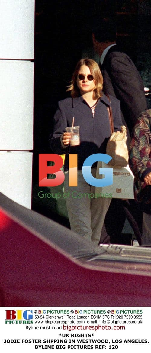 Jodie Foster Shopping in Westwood, LA