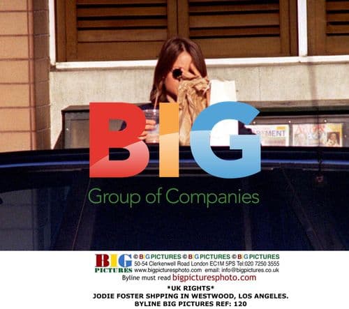 Jodie Foster Shopping in Westwood, LA