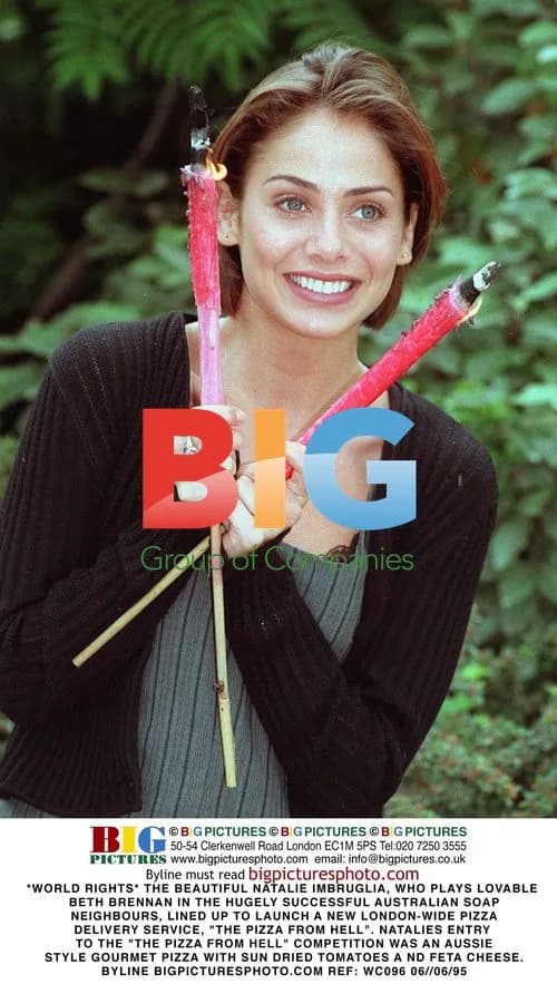 Natalie Imbruglia Launches 'The Pizza from Hell'