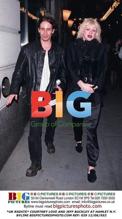 Courtney Love and Jeff Buckley at Hamlet, N.Y.