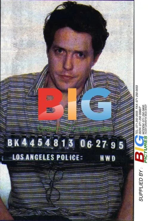 Hugh Grant Mug Shot