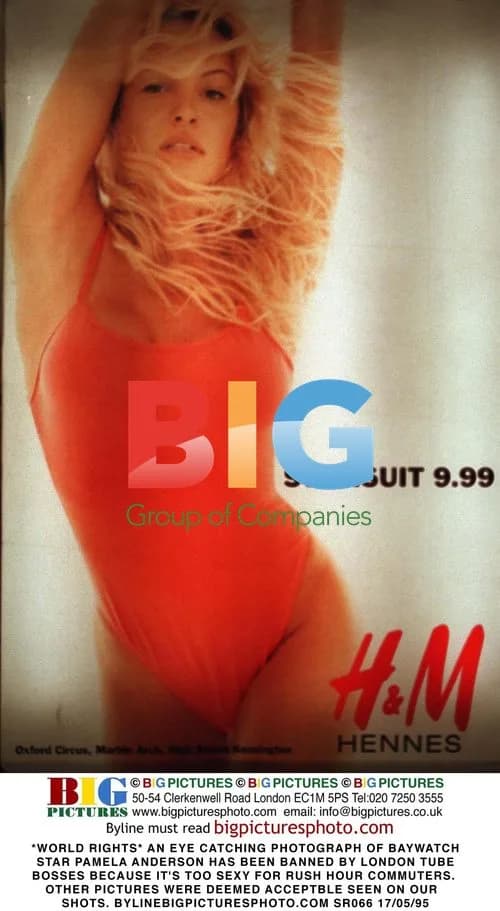 Pamela Anderson Banned Tube Poster
