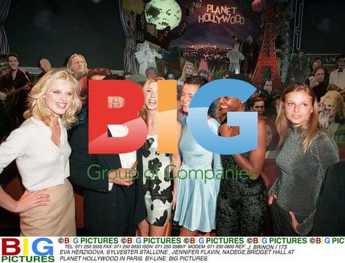 Celebs at Planet Hollywood Paris