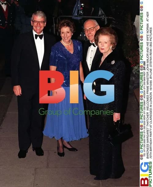 Margaret Thatcher"s 70th Birthday Party