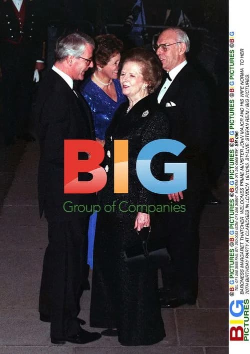Thatcher's 70th Birthday at Claridge's