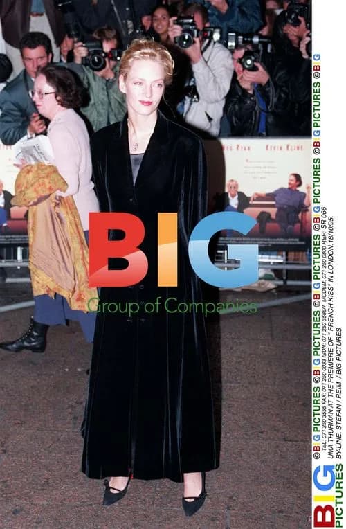 Uma Thurman at 'French Kiss' Premiere
