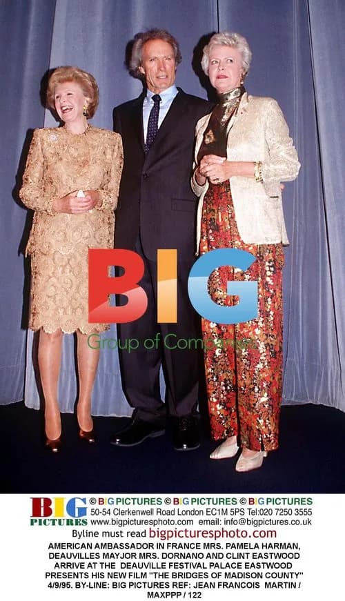 Clint Eastwood at Deauville Film Festival 1995