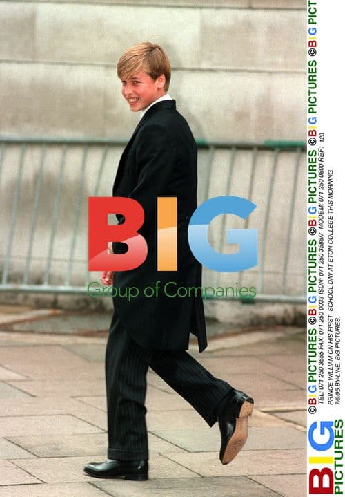 Prince William's First Day at Eton College