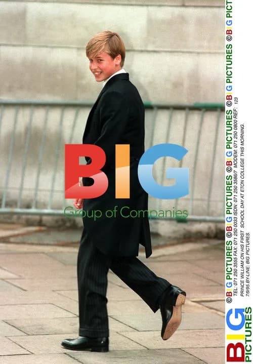 Prince William's First Day at Eton College