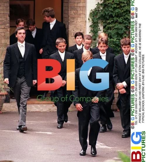 Prince William's First Day at Eton