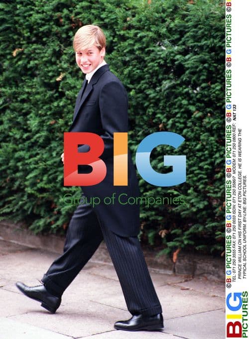 Prince William at Eton on First Day