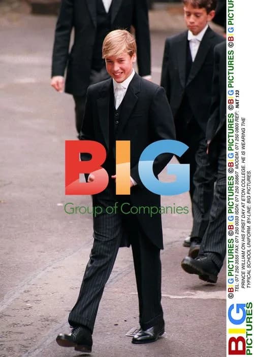 Prince William's First Day at Eton