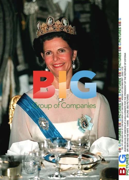 Queen Silvia of Sweden at Estonian President Gala