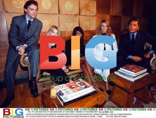 David Copperfield's Birthday Party in Rome