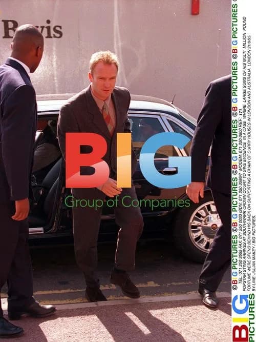 Sting Arrives at Southwark Crown Court