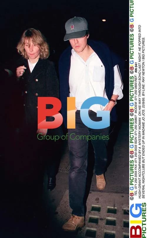 Hugh Grant out with mystery woman in Soho