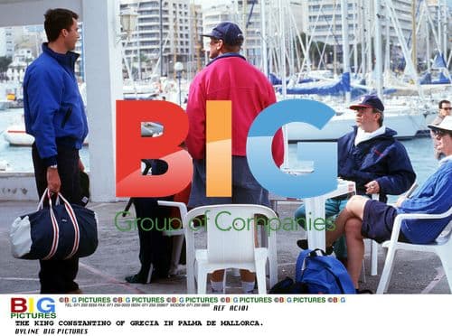 King Constantino of Grecia in Palma de Mallorca