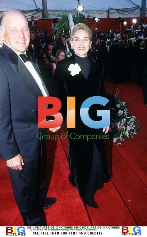 Sharon Stone & Father at 68th Academy Awards