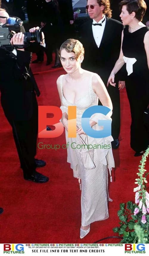 Winona Ryder at the 68th Oscars